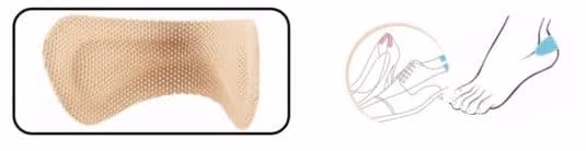 Gel Heel Pad / Shoe Heel Grip 51401